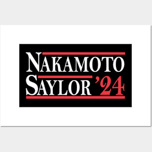 nakamoto saylor 24 Posters and Art